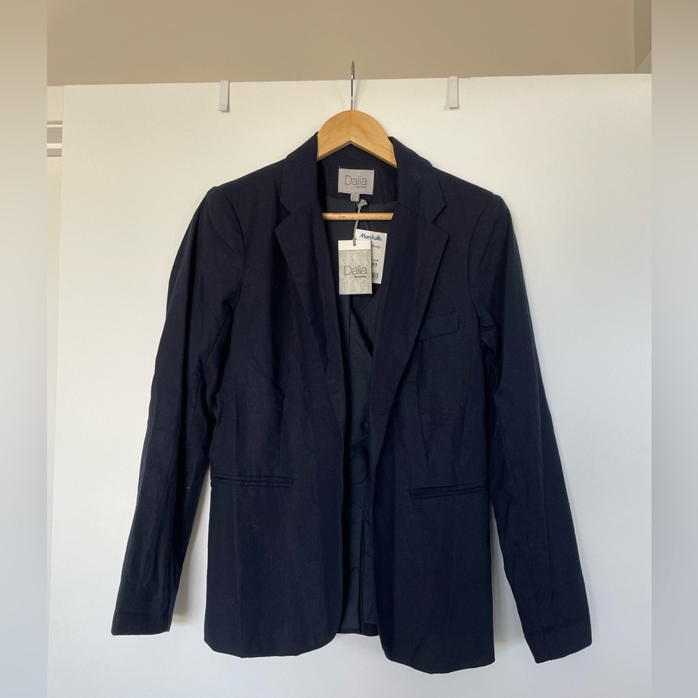 Never Worn Navy Blue Dalia Blazer